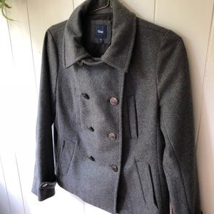 Charcoal gray winter coat
